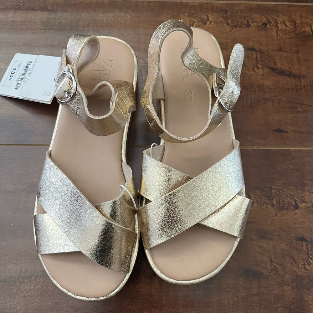Zara girls sandals